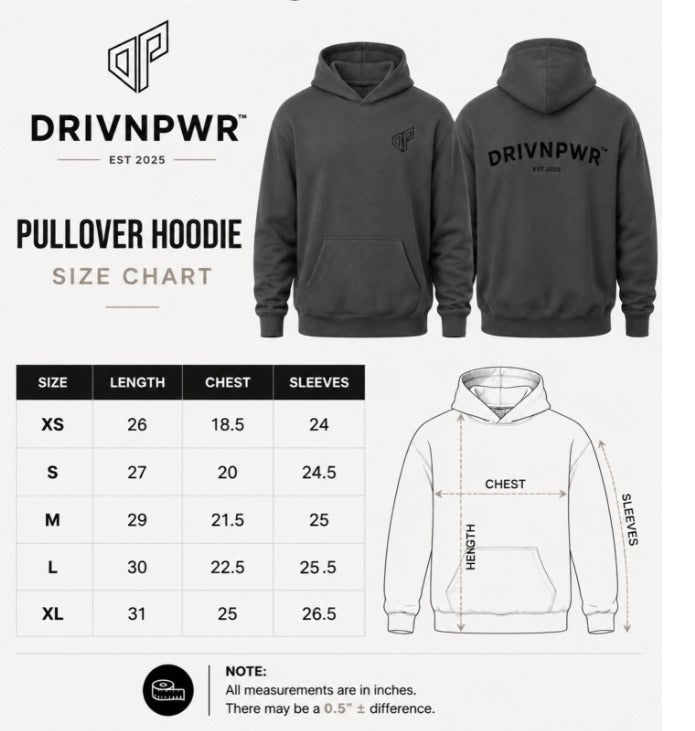 DRIVNPWR Core Hoodie